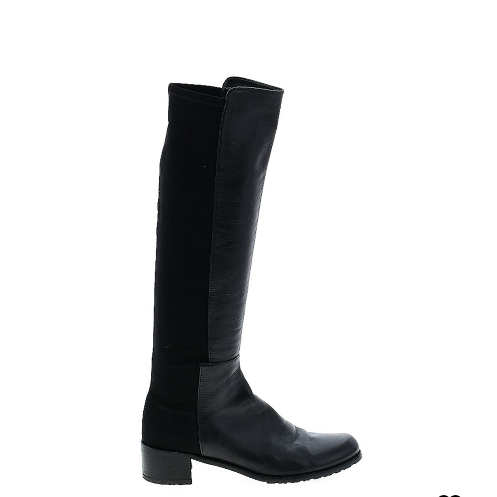 Leather boots